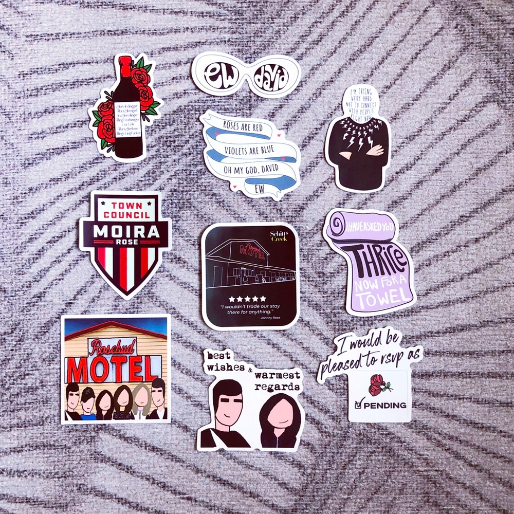 Schitts Creek Sticker Pack